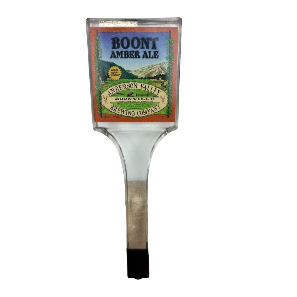 Beer Tap Handle - Anderson Valley Brewing Company Boont Amber Ale - Used